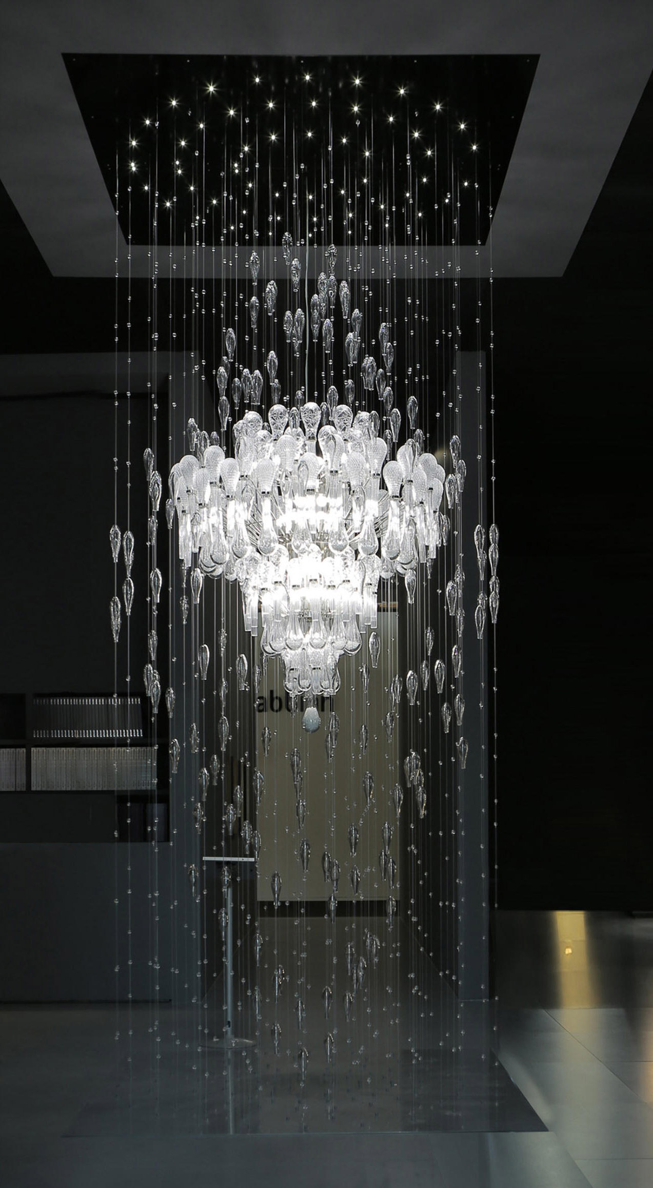 chandelier foyer modern