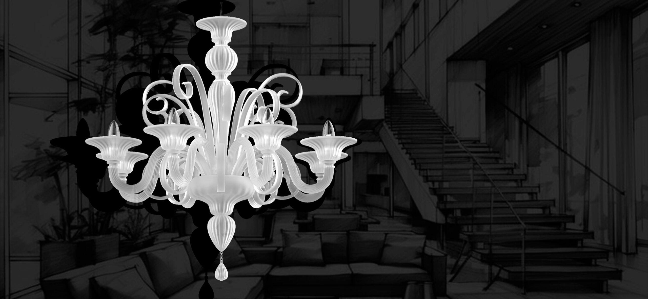 Genuie Murano Glass Chandeliers for Every Space 1